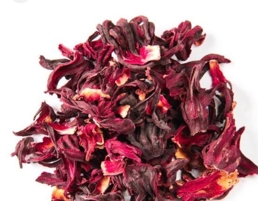 Dried hibiscus flowers (bulk 1 kg )