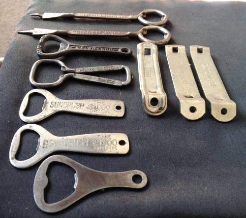 10  ASSORTED BOTTLE OPENERS