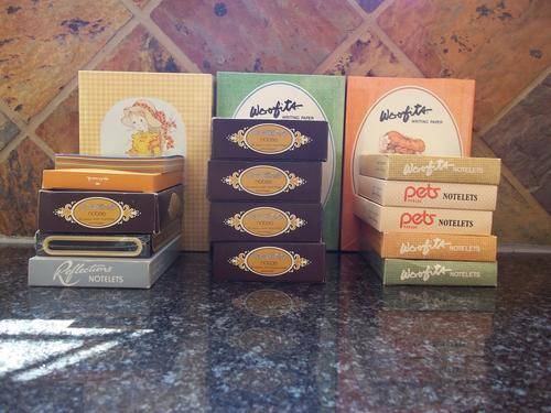 16 ASSORTED BOXES OF ENVELOPES AND WRITING PAPER BRAND NEW