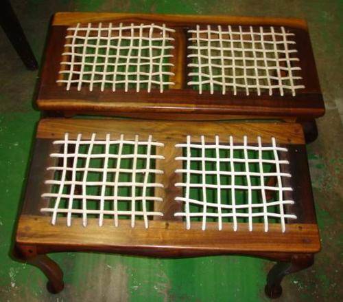 Stinkwood Riempies Bench