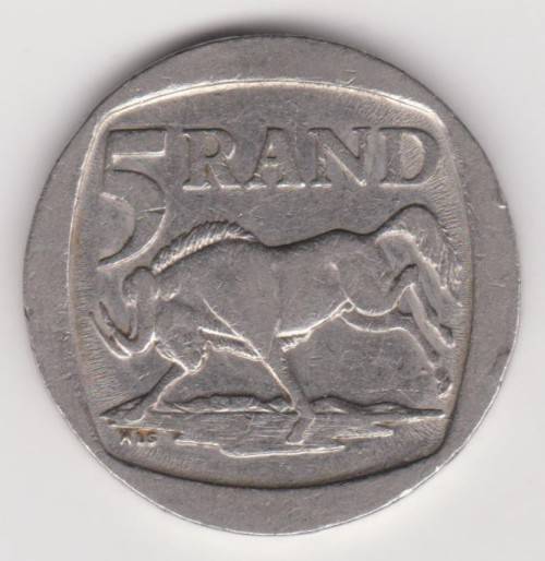 1995 R5 Error Coin - Rotated Die ±30 degrees