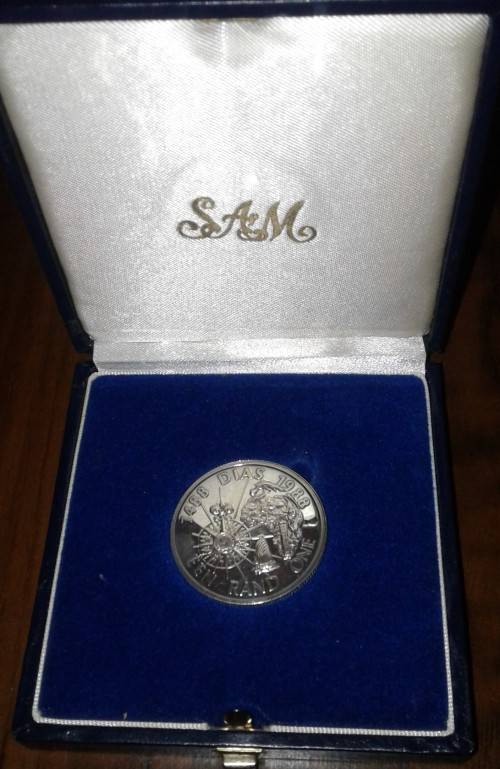 1988 SA Silver R1 Proof - Dias