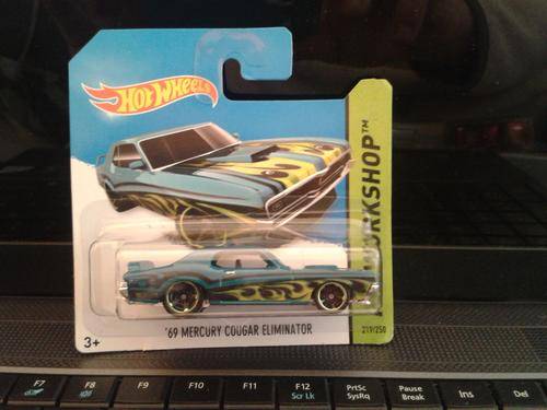 Hot Wheels '69 Mercury Cougar Eliminator (Short Card )