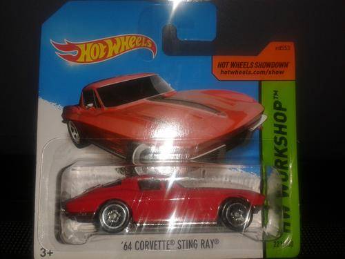 Hot Wheels '64 Corvette Sting Ray (Short Card )