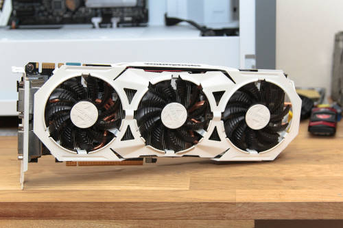 GTX 970 4GB Painted White