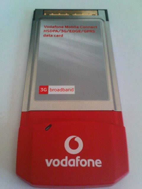 Vodafone Datacard (PCMCIA)