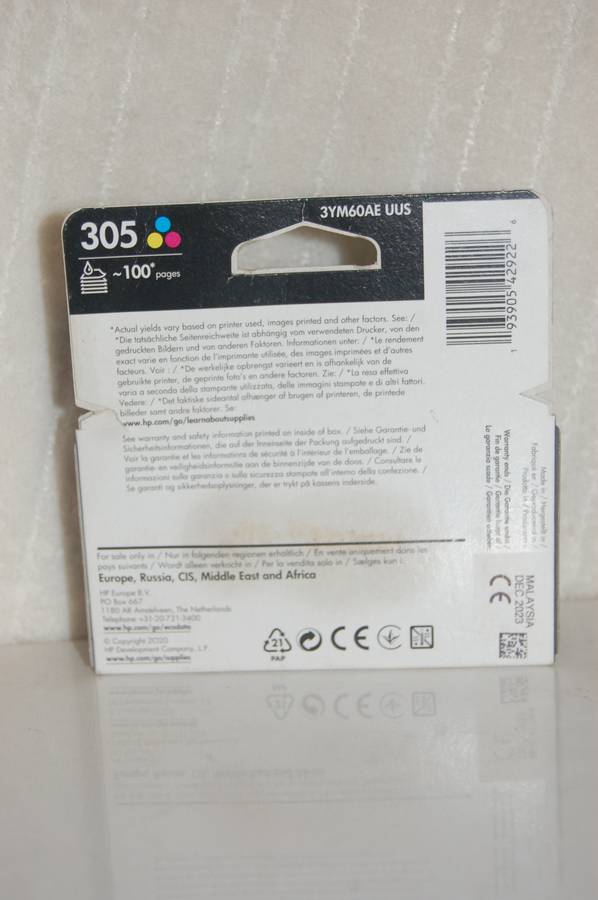 HP COLOUR CARTRIDGE 305 ORIGINAL HP