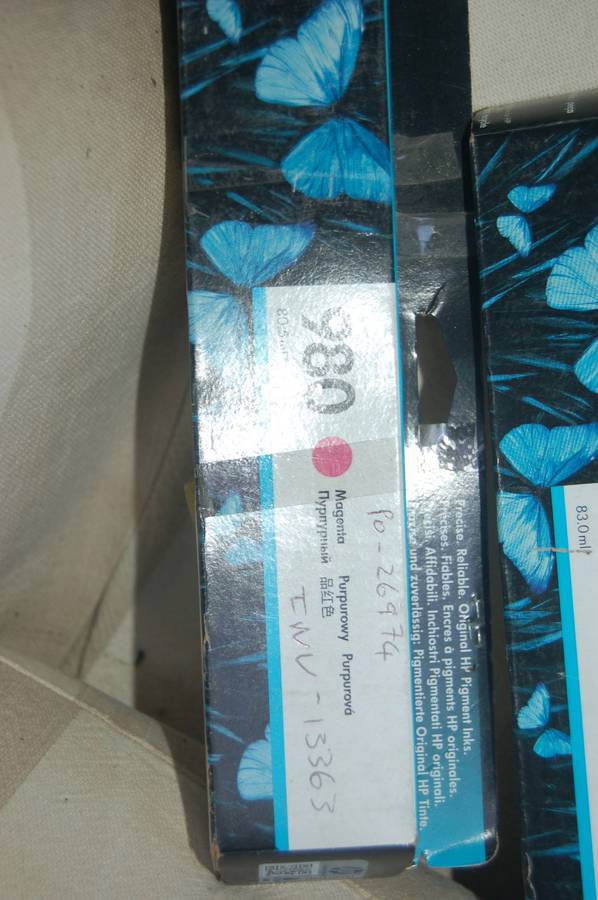 HP PRINT CARTRIDGES FOR PRINTER 980 2 CYAN 2 YELLOW