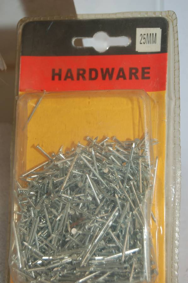 PIN NAILS PACK 25 MM LENGTH APPROX 100 NAIL PINS PER PACK