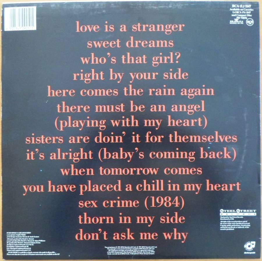 Eurythmics - Greatest Hits