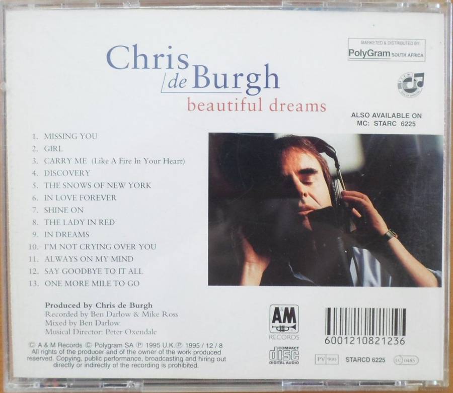 Chris de Burgh - Beautiful Dreams