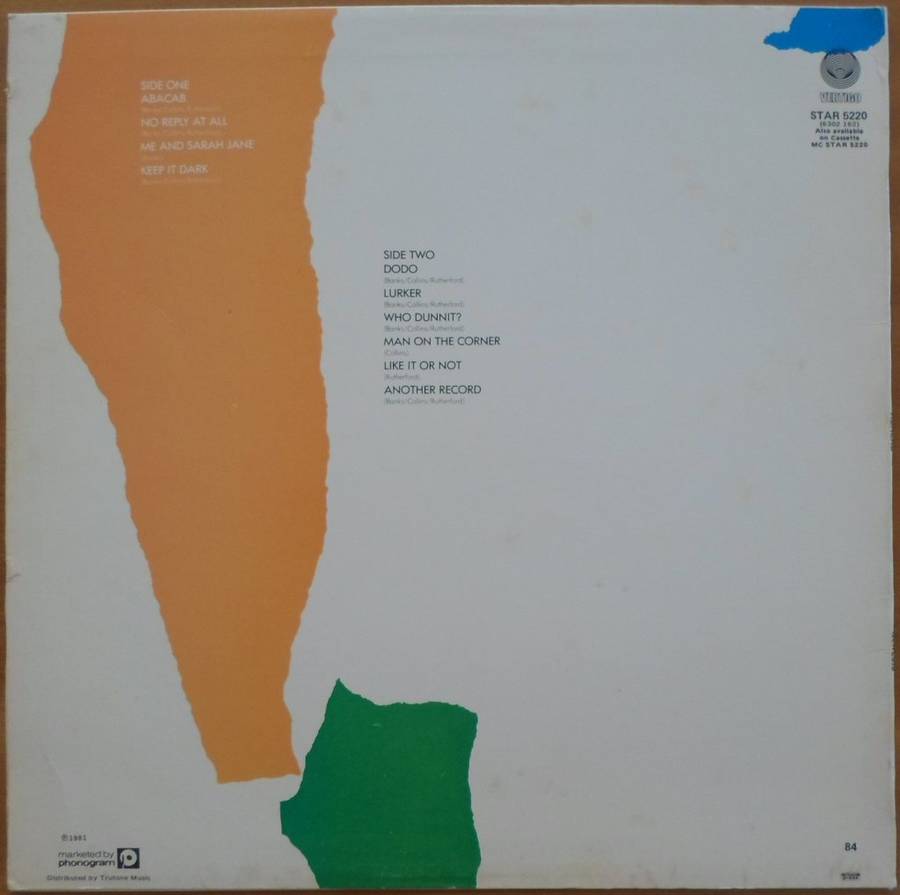 Genesis - Abacab