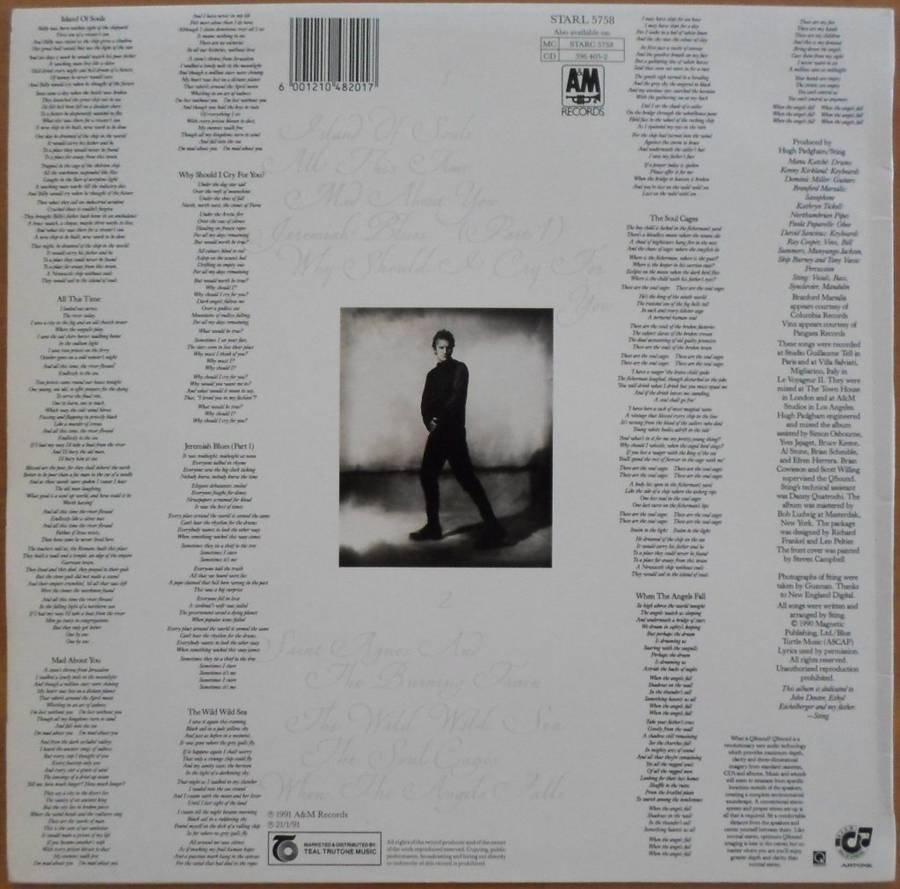 Sting - The Soul Cages