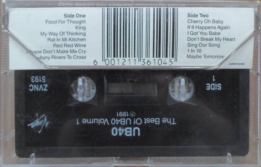 UB40 - The Best of UB40 Volume One