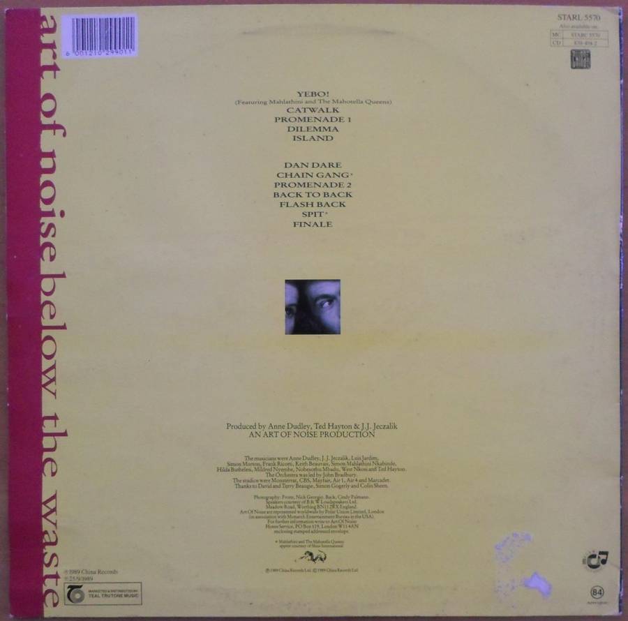 Art of Noise - Below the Waste
