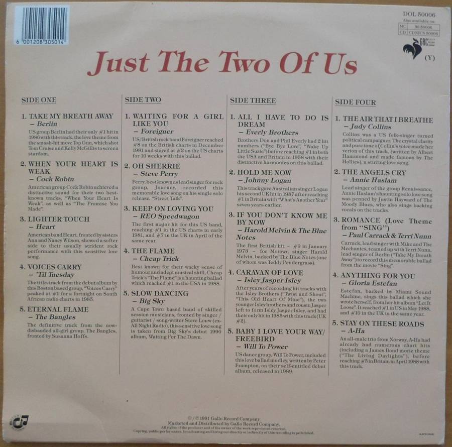 Various Artists - Just the Two of Us