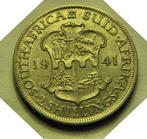 1941 2 shillings 2/- in EF+!  price 50% reduced!