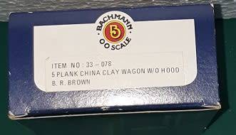 Bachmann OO Scale Wagon