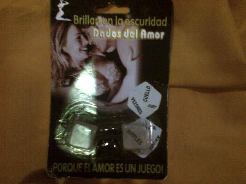GLOW IN THE DARK SEX DICE