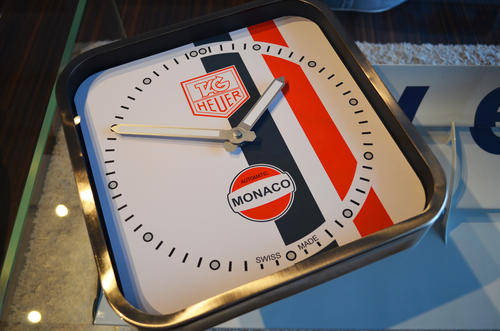 TAG HEUER MONACO WALLCLOCK - STEVE MCQUEEN EDITION