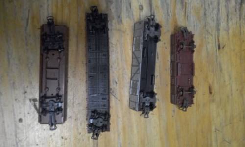 4 Lima SAR wagons