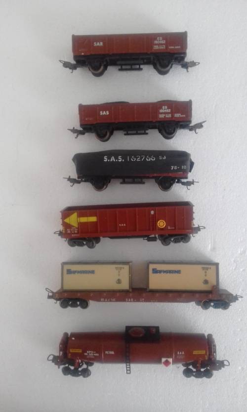 6 Lima SAR wagons