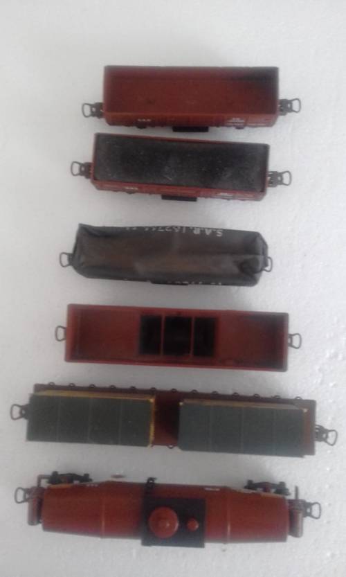 6 Lima SAR wagons
