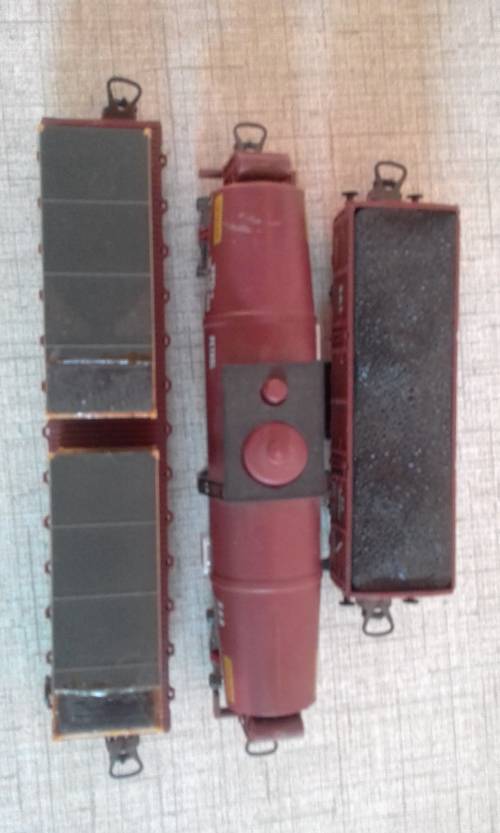 3 Lima SAR wagons