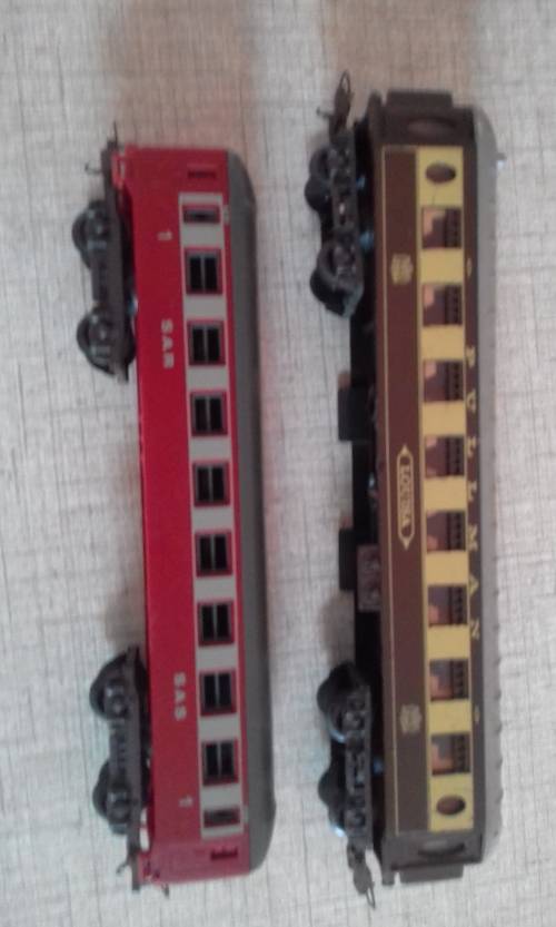 Two Lima passenger coaches