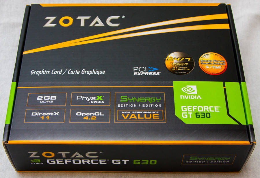 ZOTAC Nvidia GEFORCE GT 630 2GB 128-bit DDR3 PCI-E Graphics Card