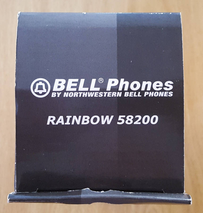 Bell Corded Telephone: Rainbow 58200