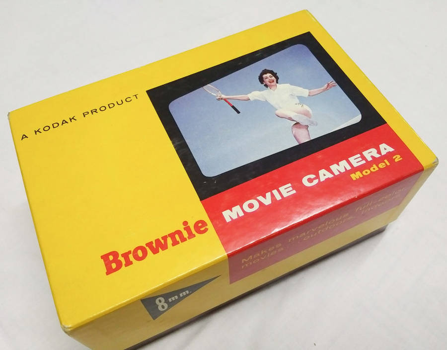 8 mm Brownie Movie Cine Camera Model 2 with Field Case and Kodascope Film Splicing Outfit
