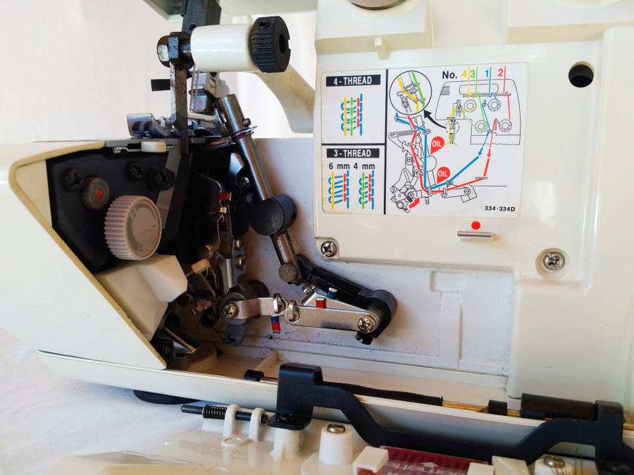 Beautiful Bernina Bernette Overlocker MO-334DS E