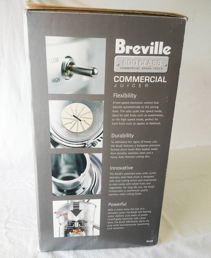1200W Breville Commercial Juicer 800JE