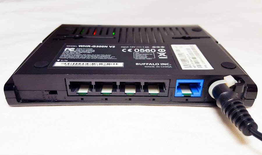 Buffalo WHR-G300N V2 AirStation Nfiniti Wireless-N Router and Access Point