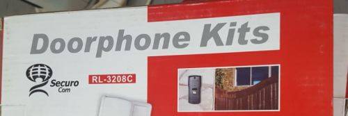 securocom doorphone kit with lcd display doorbell and phone