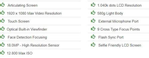 canon eos 700d 18 mega pixel camera good condition - great camera - 5 photos per second