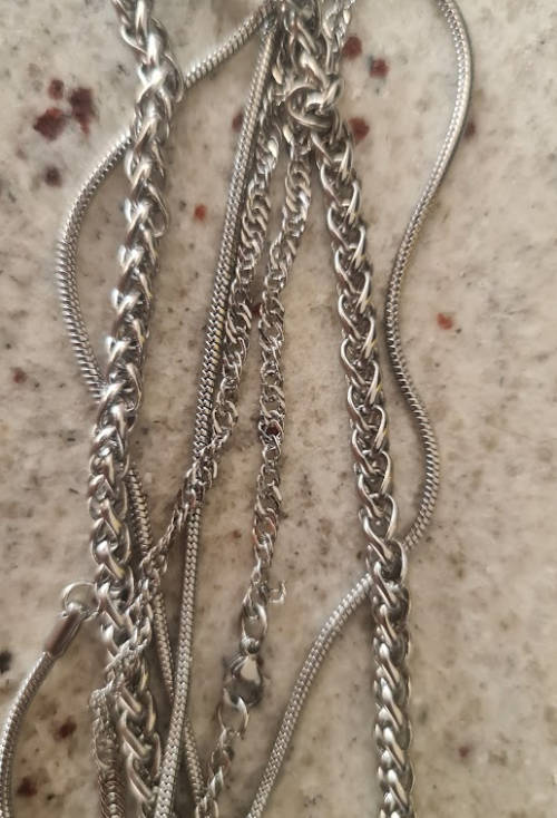 silver jewelry