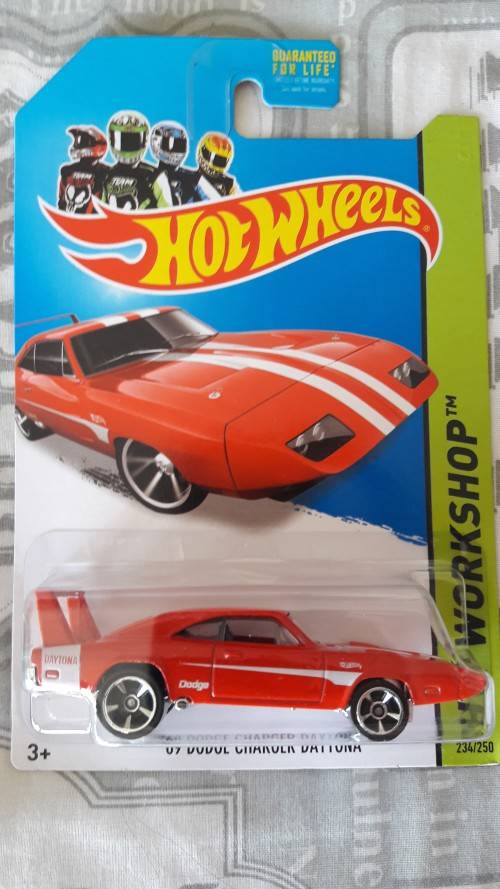 HOTWHEELS 69 DODGE CHARGER DAYTONA LONG CARD