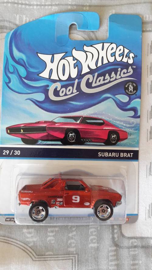 HOT WHEELS COOL CLASSICS SUBARU BRAT SPECTRAFROST