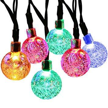 Solar Powered Outdoor Bubble Lights
