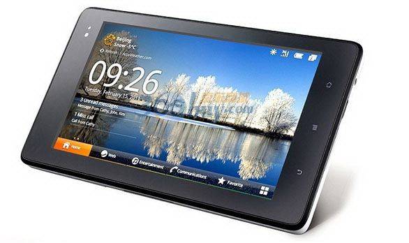 Huawei Ideos S7 Slim Tablet Phone SMS - 3G & WiFi - 8GB - As New