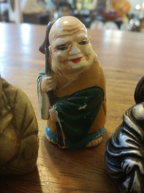 COLLECTION OF 3 BUDDHAS. Lovely detailed.