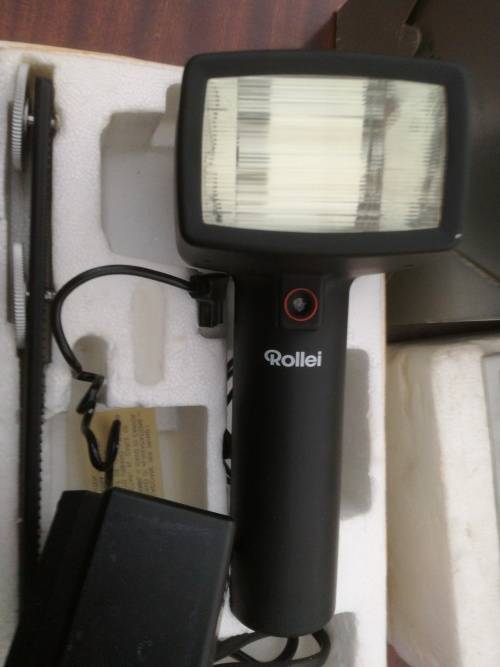 VINTAGE ROLLI 140RES FLASH. COMPLETE IN THE ORIGINAL BOX.