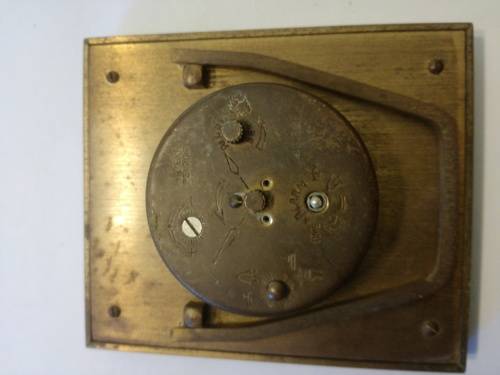 VINTAGE `SWIZA 7 JEWELS` CLOCK.