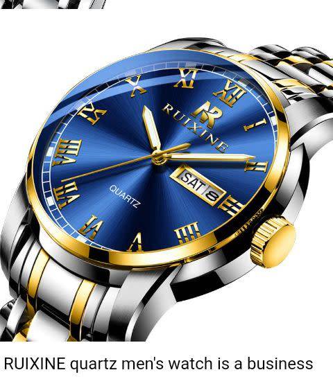 Ruixin 730 Quartz Stainless Steel Wrist Watch Business Men's Watch Luxury Brand