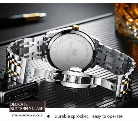 Ruixin 730 Quartz Stainless Steel Wrist Watch Business Men's Watch Luxury Brand