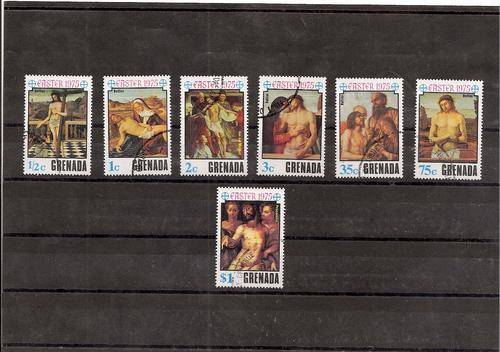 EASTER IN GRENADA. COMPLETE USED SET.