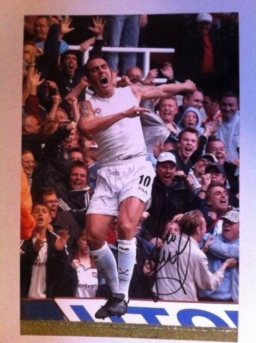 REDUCED !!! Paulo Di Canio signed photo West Ham United FC