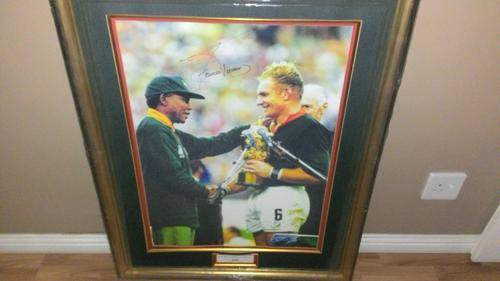 Large limited edition hand signed 1995 pic by Fraincois Pienaar.